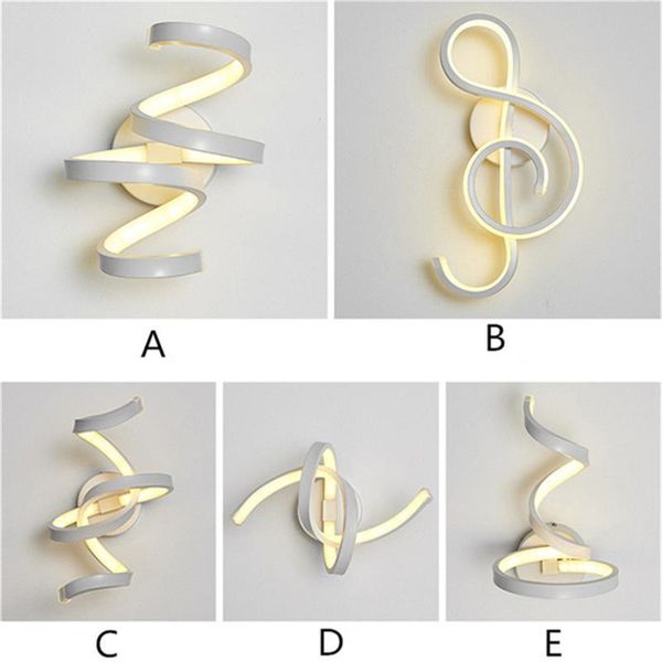 wall lamp 18w wave led indoor living room decoration household lighting fixture bedroom staircase ac110v-220v 
wall lamp 18w wave led indoor living room decoration household lighting fixture bedroom staircase ac110v-220v