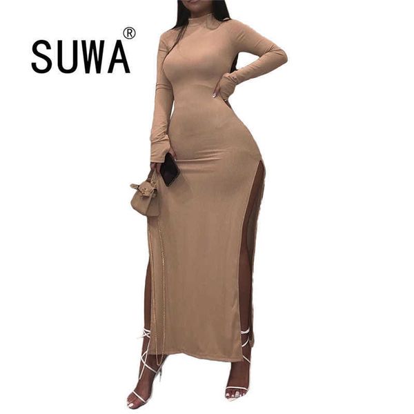 solid skinny summer bohemian beach dress arrival side slit long sleeve fashion party club 210525, Black;gray
solid skinny summer bohemian beach dress arrival side slit long sleeve fashion party club 210525, Black;gray