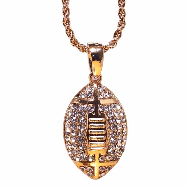 budrovky rugby pendant sports hip-hop diamond set mens necklace new style ornament wholesaledio chan contact, Silver
budrovky rugby pendant sports hip-hop diamond set mens necklace new style ornament wholesaledio chan contact, Silver