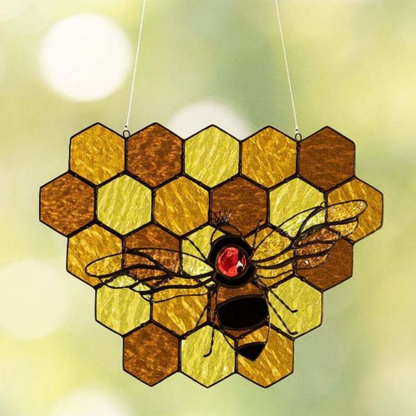 decorative objects & figurines honey bee mosaic wall hanging ornament beautiful art decor for living room garden yard window home drop-v12
decorative objects & figurines honey bee mosaic wall hanging ornament beautiful art decor for living room garden yard window home drop-v12