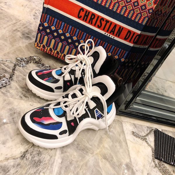 woman sports shoes men genuine leather trainers outsole lace up platform casual shoes fashion thick bottom frenulum climbing runner shoes, Black
woman sports shoes men genuine leather trainers outsole lace up platform casual shoes fashion thick bottom frenulum climbing runner shoes, Black