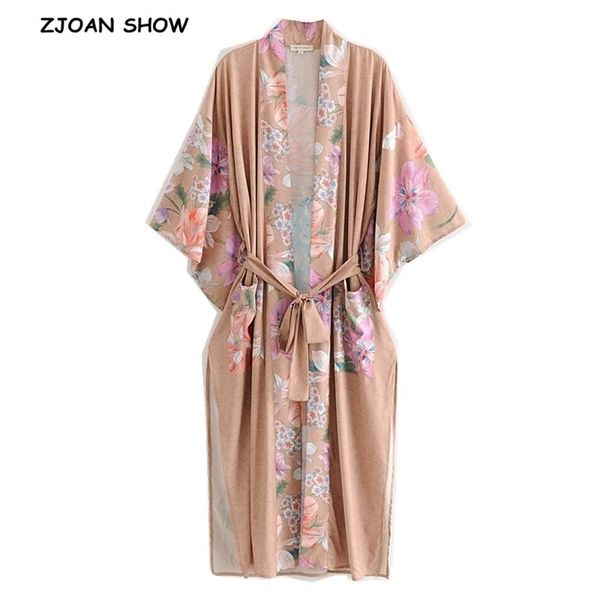 bohemian v neck peacock flower print long kimono shirt khaki holiday new lacing up sashes long cardigan loose blouse 210317, White
bohemian v neck peacock flower print long kimono shirt khaki holiday new lacing up sashes long cardigan loose blouse 210317, White