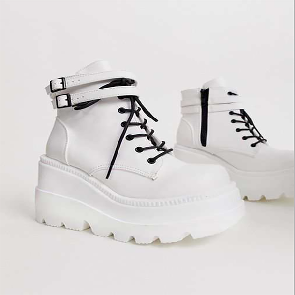 boots 2021 ins ladies high platform fashion heels ankle women party wedges shoes woman, Black
boots 2021 ins ladies high platform fashion heels ankle women party wedges shoes woman, Black