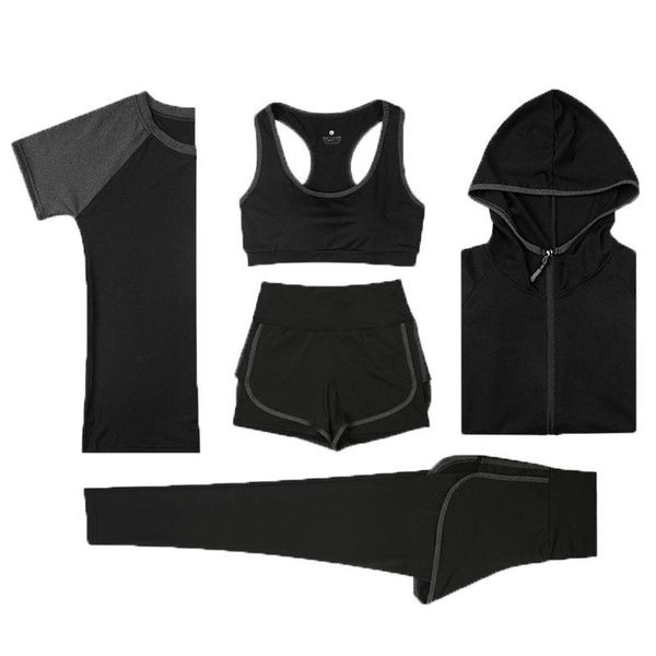 luren yoga clothes spring five-piece sports suit outdoor running loose gym fitness clothing sweatpants bra active wear women women's le, Black
luren yoga clothes spring five-piece sports suit outdoor running loose gym fitness clothing sweatpants bra active wear women women's le, Black
