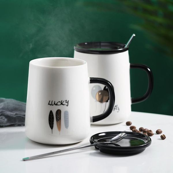 mugs cute ceramic coffee mug with lid large capacity animal creative drinkware tea cups novelty gifts bone china milk cup
mugs cute ceramic coffee mug with lid large capacity animal creative drinkware tea cups novelty gifts bone china milk cup