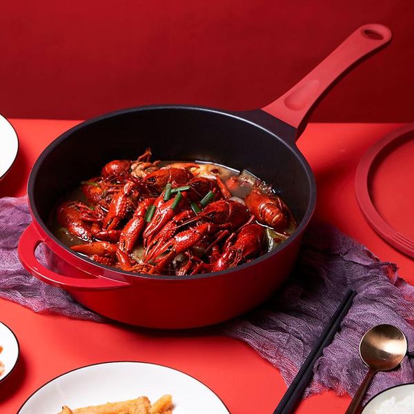 pans deepen cooking pot wok pan non stick frying steak gas cooker kitchen ollas de cocina household kitchenware ef50jg
pans deepen cooking pot wok pan non stick frying steak gas cooker kitchen ollas de cocina household kitchenware ef50jg