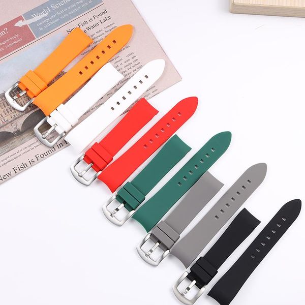 watch bands 18mm 20mm 22mm 24mm soft silicone strap universal elbow arc rubber band sport waterproof replacement bracelet accessories, Black;brown
watch bands 18mm 20mm 22mm 24mm soft silicone strap universal elbow arc rubber band sport waterproof replacement bracelet accessories, Black;brown