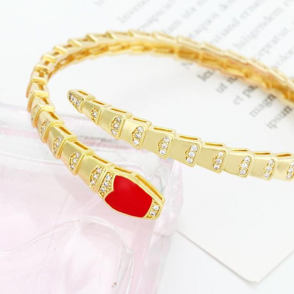 bangle daihe punk colorful enamel eye gold plated snke bracelet women adjustable micro lnlay zircon copper bangles gift, Black
bangle daihe punk colorful enamel eye gold plated snke bracelet women adjustable micro lnlay zircon copper bangles gift, Black