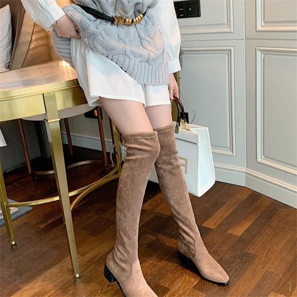 boots small 2021 winter thick heel square head women's knee high plush cotton shoes, Black
boots small 2021 winter thick heel square head women's knee high plush cotton shoes, Black