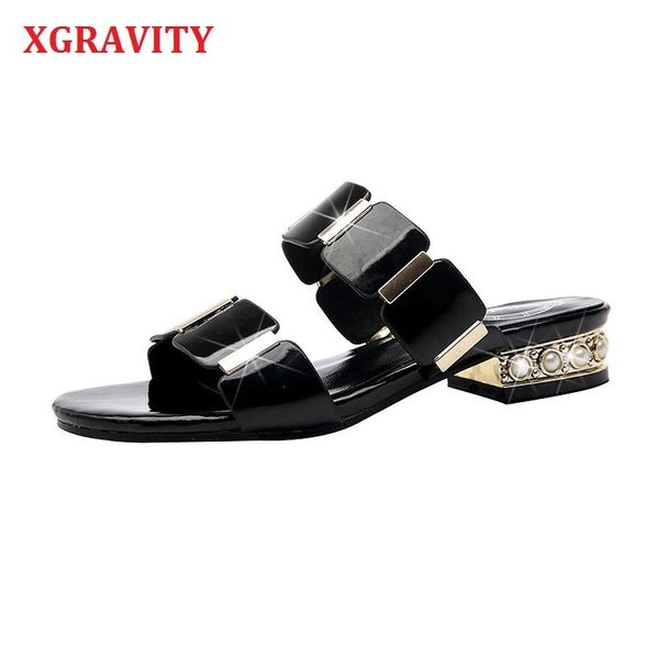 slippers xgravity 2021 summer lady open toe fashion flat woman rhinestone casual sandals black shoes b002
slippers xgravity 2021 summer lady open toe fashion flat woman rhinestone casual sandals black shoes b002