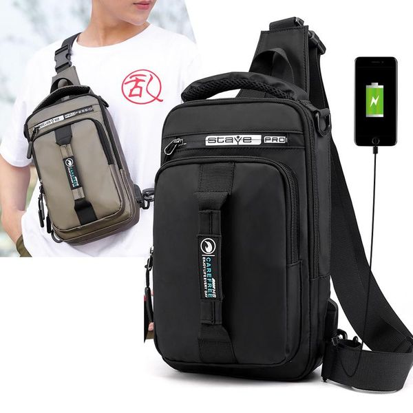 backpack men nylon military knapsack messenger chest bags multi-functional usb charging interface male crossbody rucksack bag
backpack men nylon military knapsack messenger chest bags multi-functional usb charging interface male crossbody rucksack bag