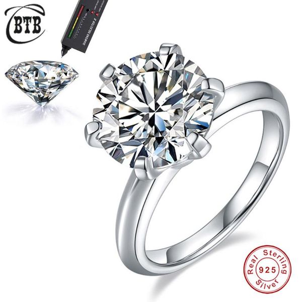 cluster rings cbtb classic simple 100% 925 sterling silver 5ct moissanite charm women's ring wedding engagement luxury jewelry wholesal, Golden;silver
cluster rings cbtb classic simple 100% 925 sterling silver 5ct moissanite charm women's ring wedding engagement luxury jewelry wholesal, Golden;silver