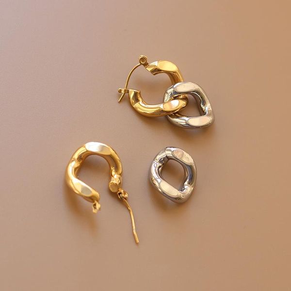 dangle & chandelier amaiyllis 18k gold design heavy chian earrings trendy adjustable geometric drop for women bijoux femme gift, Silver
dangle & chandelier amaiyllis 18k gold design heavy chian earrings trendy adjustable geometric drop for women bijoux femme gift, Silver