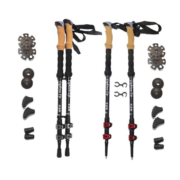 trekking poles carbon aluminum alloy light adjustable climbing pole, walking stick, impact resistant assembly pole 2021
trekking poles carbon aluminum alloy light adjustable climbing pole, walking stick, impact resistant assembly pole 2021