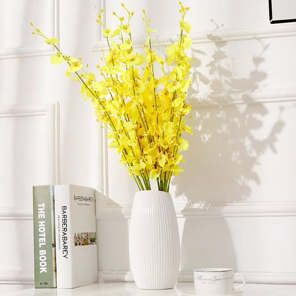 decorative flowers & wreaths 95cm artificial flower dancing orchid silk oncidium home wedding decoration ceiling material
decorative flowers & wreaths 95cm artificial flower dancing orchid silk oncidium home wedding decoration ceiling material