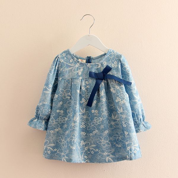 2021 Spring Autumn 2-10T Years Child Kids Birthday Gift O Neck Long-Sleeve Flower Print Denim Blue Colour Bow Cute Girls Shirt
2021 Spring Autumn 2-10T Years Child Kids Birthday Gift O Neck Long-Sleeve Flower Print Denim Blue Colour Bow Cute Girls Shirt