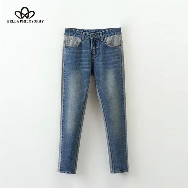 women's jeans luck a 2021 spring women casual ankle length pants zipper ladies straight high waist spliced panelled, Blue
women's jeans luck a 2021 spring women casual ankle length pants zipper ladies straight high waist spliced panelled, Blue