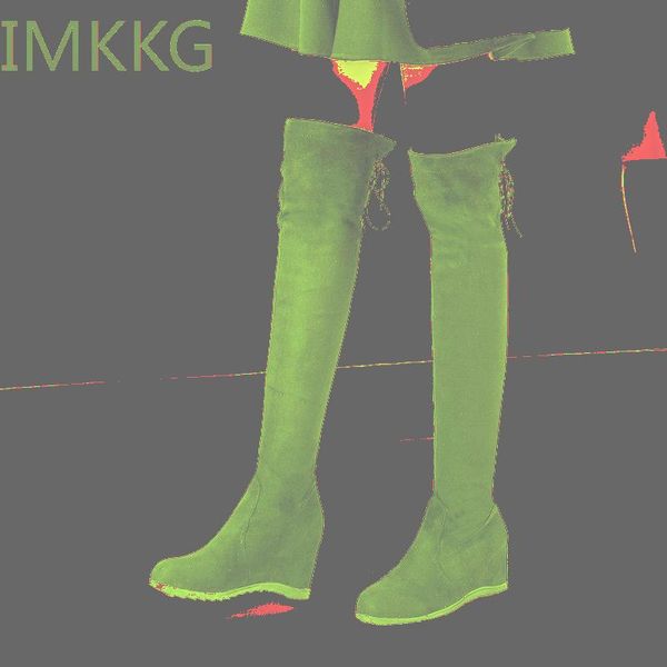 boots 2021 winter style women fashion height increased shoes over the knee thigh high faux suede female long, Black
boots 2021 winter style women fashion height increased shoes over the knee thigh high faux suede female long, Black