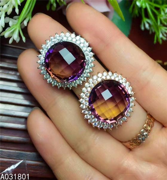 cluster rings 925 pure silver chinese style ametrine women's luxury noble round adjustable large gem ring fine jewelry support detecti, Golden;silver
cluster rings 925 pure silver chinese style ametrine women's luxury noble round adjustable large gem ring fine jewelry support detecti, Golden;silver