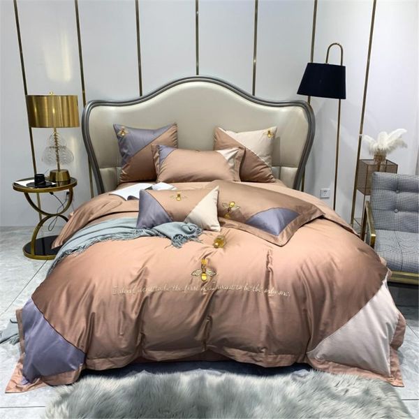 bedding sets 100s high density cotton embroidered crown bees patchwork pink blue camel colorful beddingsets king geometric style duvet cover
bedding sets 100s high density cotton embroidered crown bees patchwork pink blue camel colorful beddingsets king geometric style duvet cover