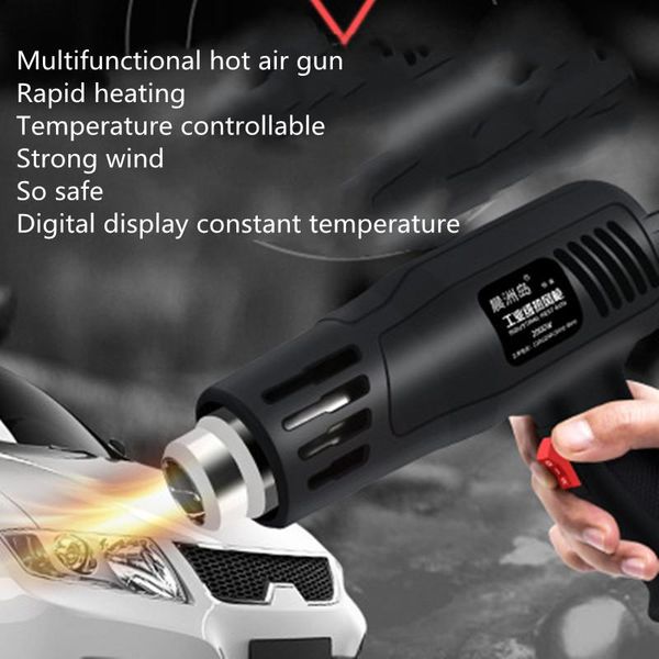 digital display thermostat high-power automobile film baking gun, small welding torch, plastic repair electric fan barrel hair brushes
digital display thermostat high-power automobile film baking gun, small welding torch, plastic repair electric fan barrel hair brushes