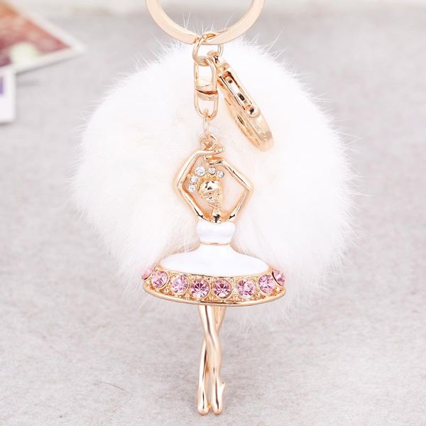 keychains metal cute ballet-dancing-angel fluffy-pompom key chain -fur-ball pompon women bag car pendant ring jewelry, Silver
keychains metal cute ballet-dancing-angel fluffy-pompom key chain -fur-ball pompon women bag car pendant ring jewelry, Silver