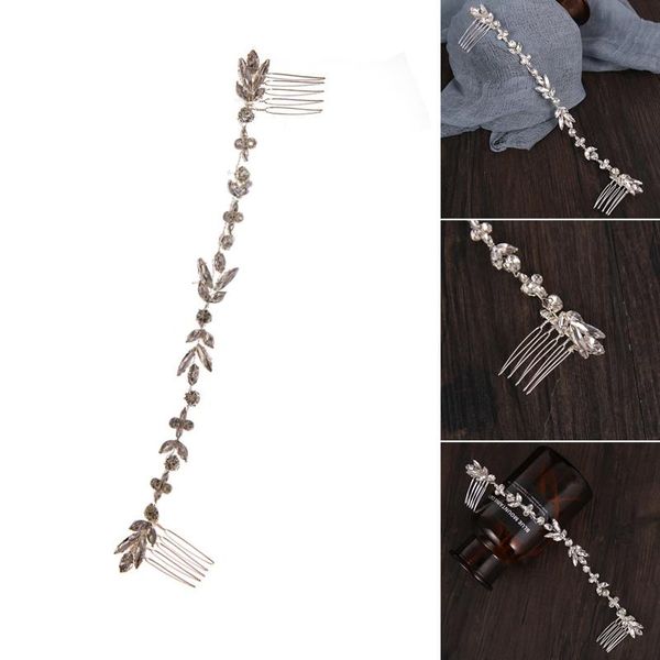 hair clips & barrettes wedding comb decor rhinestone and leaf fashion elegant beautiful accessory for bride bridesmaids a66, Golden;silver
hair clips & barrettes wedding comb decor rhinestone and leaf fashion elegant beautiful accessory for bride bridesmaids a66, Golden;silver