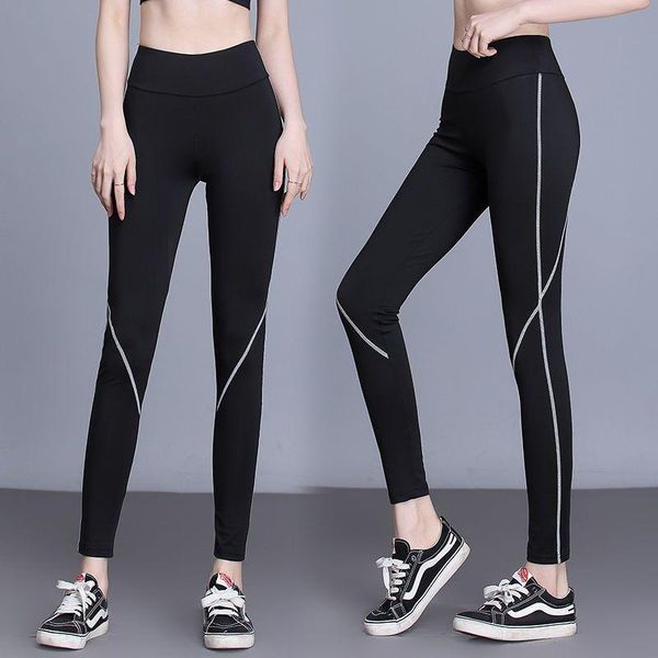 running pants high waist sports fitness slimming women stretch hip-lifting tights training wear quick-drying yoga, Black;blue
running pants high waist sports fitness slimming women stretch hip-lifting tights training wear quick-drying yoga, Black;blue