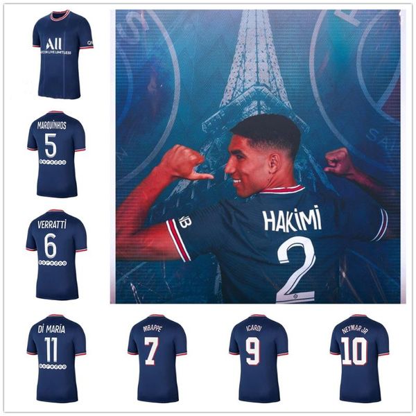 men's t-shirts 21 22 ramos hakimi soccer jersey 2021 home shirt kean verratti di maria mbappe maillot de foot size s-4xl, White;black
men's t-shirts 21 22 ramos hakimi soccer jersey 2021 home shirt kean verratti di maria mbappe maillot de foot size s-4xl, White;black