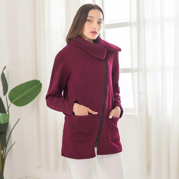 women's wool & blends plus size women casual warm jackets with pocket harajuku winter long zipper outwear coat for ladies 2021 streetwe, Black
women's wool & blends plus size women casual warm jackets with pocket harajuku winter long zipper outwear coat for ladies 2021 streetwe, Black