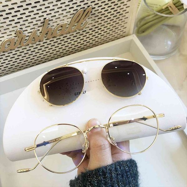 2 in 1 round polarized sunglasses women men magnetic anti glare driving clips on transparent optical glasses frame design, White;black
2 in 1 round polarized sunglasses women men magnetic anti glare driving clips on transparent optical glasses frame design, White;black