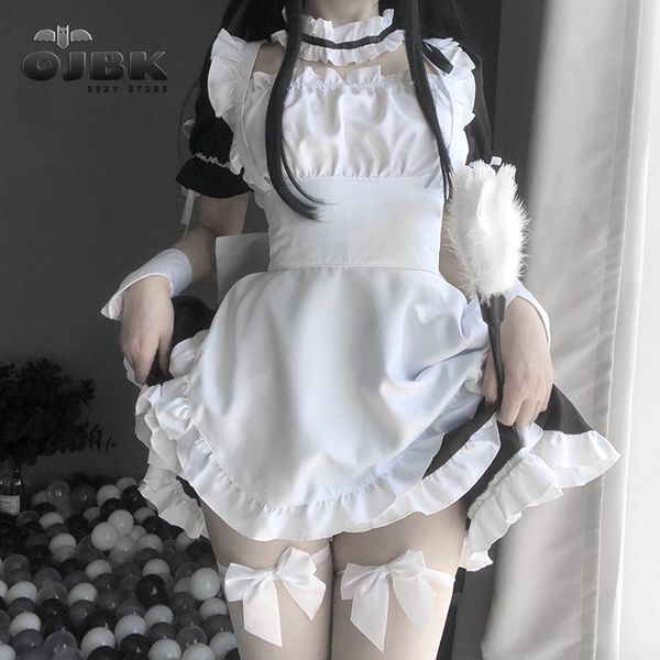 amine maid cosplay clothes black kawaii lolita french dress girls woman waitress party stage costumes japanese cafe outfit 2021, Black;white
amine maid cosplay clothes black kawaii lolita french dress girls woman waitress party stage costumes japanese cafe outfit 2021, Black;white