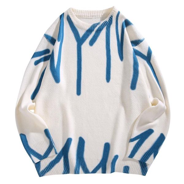 men's sweaters telotuny casual print sweater fashion long sleeve oversize pullover fall round neck warm blouse roupas masculinas, White;black
men's sweaters telotuny casual print sweater fashion long sleeve oversize pullover fall round neck warm blouse roupas masculinas, White;black
