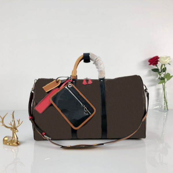 outdoor packs duffle bag designer weekend bags 50cm travelleather larage capcity carry on luggage 56856