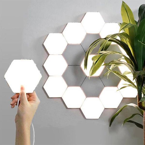 quantum night light 4pcs diy modular wall lamp touch hexagonal magnetic living room background indoor home decor
quantum night light 4pcs diy modular wall lamp touch hexagonal magnetic living room background indoor home decor