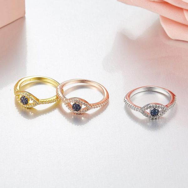 cluster rings sljely real 925 sterling silver evil eye finger micro pave cubic zirconia 3 gold colors women fashion brand design jewelry, Golden;silver
cluster rings sljely real 925 sterling silver evil eye finger micro pave cubic zirconia 3 gold colors women fashion brand design jewelry, Golden;silver