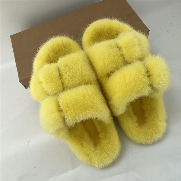 slippers summer flat bottom household solid color thick heel female mink hair double breasted cotton flip flop, Black
slippers summer flat bottom household solid color thick heel female mink hair double breasted cotton flip flop, Black