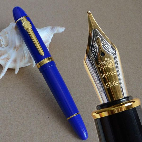blue and golden medium broad nib fountain pen green orange white black silver 19 colors for choose pens
blue and golden medium broad nib fountain pen green orange white black silver 19 colors for choose pens