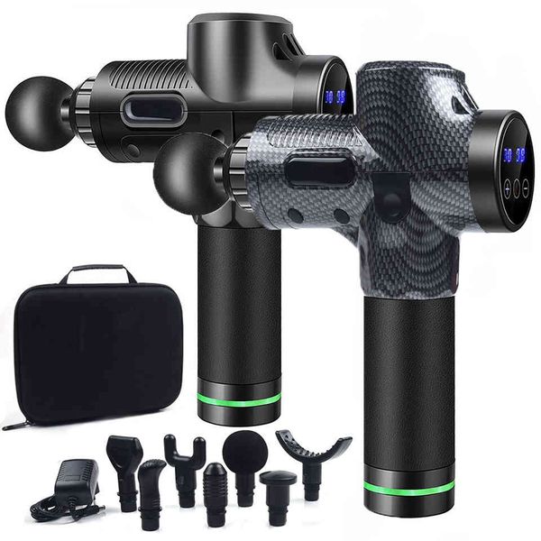 7 heads & 30 speeds masage handheld muscle massage gun percussive deep tissue massage gun body neck pain massager fascia gun x0426
7 heads & 30 speeds masage handheld muscle massage gun percussive deep tissue massage gun body neck pain massager fascia gun x0426