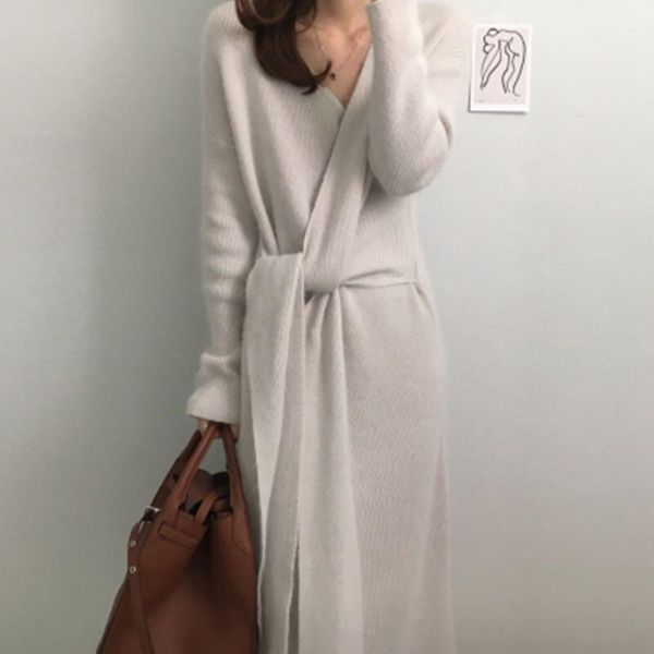 casual dresses 2021 quality high waist sweater dress female elegant bandage chic runway fashion lady autumn winter knitting, Black;gray
casual dresses 2021 quality high waist sweater dress female elegant bandage chic runway fashion lady autumn winter knitting, Black;gray