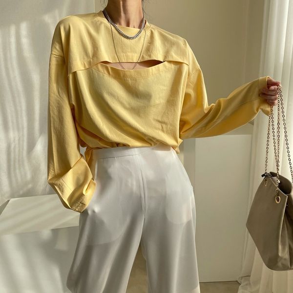 t shirts korean fashion hollow out long sleeve women blouse loose solid color ladies t shirt spring summer casual blusas femme 1ve6 om2e, White
t shirts korean fashion hollow out long sleeve women blouse loose solid color ladies t shirt spring summer casual blusas femme 1ve6 om2e, White
