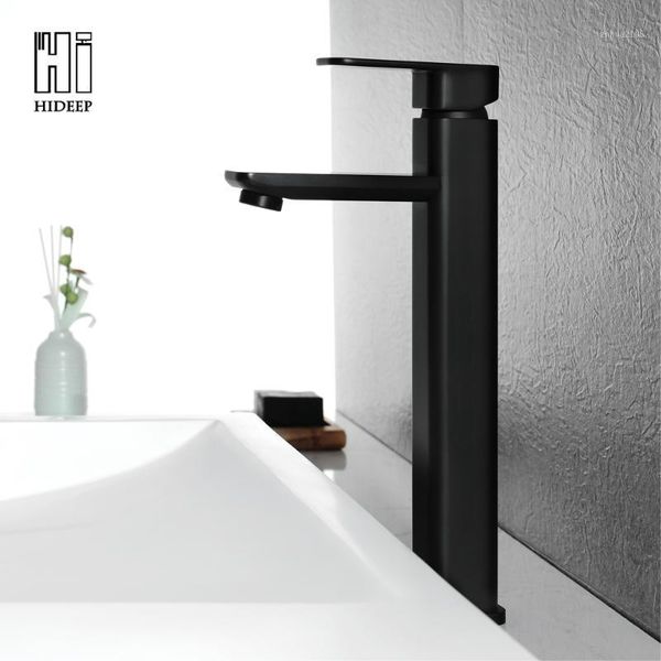 bathroom sink faucets hideep black high basin faucet and cold copper single handle hole wash factory direct1
bathroom sink faucets hideep black high basin faucet and cold copper single handle hole wash factory direct1