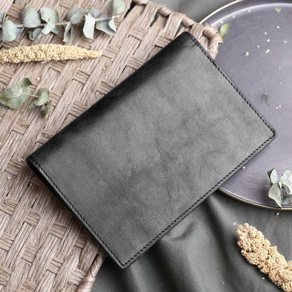 card holders leather men's passport cover simple multi-functional retro short ticket holder, Brown;gray
card holders leather men's passport cover simple multi-functional retro short ticket holder, Brown;gray