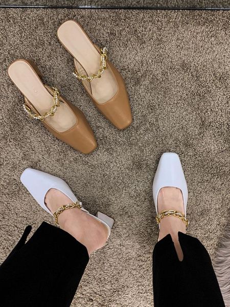 square-toe slippers women's shoes summer 2021 fashion retro pearl metal chain non-slip thick heel mules dress, Black
square-toe slippers women's shoes summer 2021 fashion retro pearl metal chain non-slip thick heel mules dress, Black