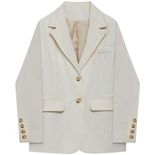 women's suits & blazers casual blazer basic spring jacket for woman streetwear tunic plus size long sleeve black white women's sui, White;black
women's suits & blazers casual blazer basic spring jacket for woman streetwear tunic plus size long sleeve black white women's sui, White;black