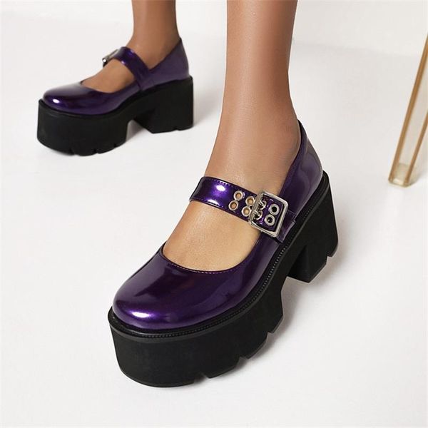 japanese women creepers punk rock gothic thick sole platform cosplay shoes chunky block high heels pumps purple silver dress, Black
japanese women creepers punk rock gothic thick sole platform cosplay shoes chunky block high heels pumps purple silver dress, Black