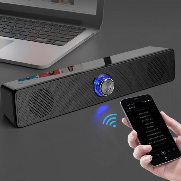 mini speakers hifi wireless/ wired usb bluetooth-compatible column stereo bass sound bar subwoofer for computer laphome theater
mini speakers hifi wireless/ wired usb bluetooth-compatible column stereo bass sound bar subwoofer for computer laphome theater