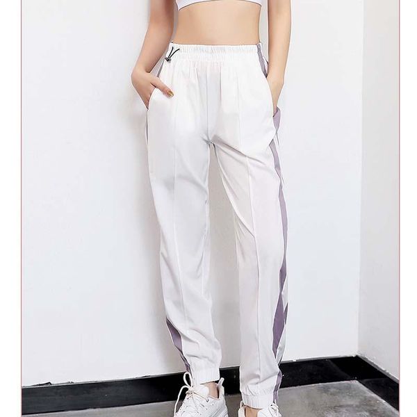yoga outfit casual loose side stripes thin section gym clothing running push up sports pants training shut feet fitness trousers
yoga outfit casual loose side stripes thin section gym clothing running push up sports pants training shut feet fitness trousers