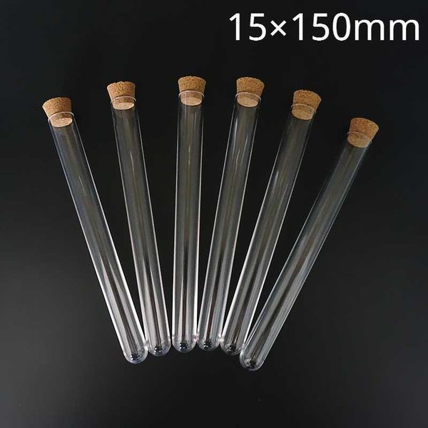lab supplies 15x150mm clear plastic rounding bottom test tube with cork for school laboratory
lab supplies 15x150mm clear plastic rounding bottom test tube with cork for school laboratory