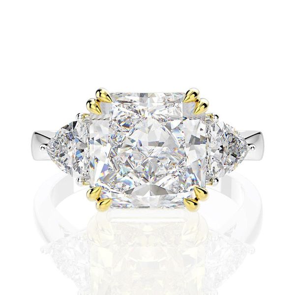 cluster rings cmajor sterling silver synthetic diamond jewelry 14ct cubic zircon white yellow pink square 10*10mm classic ring for women, Golden;silver
cluster rings cmajor sterling silver synthetic diamond jewelry 14ct cubic zircon white yellow pink square 10*10mm classic ring for women, Golden;silver